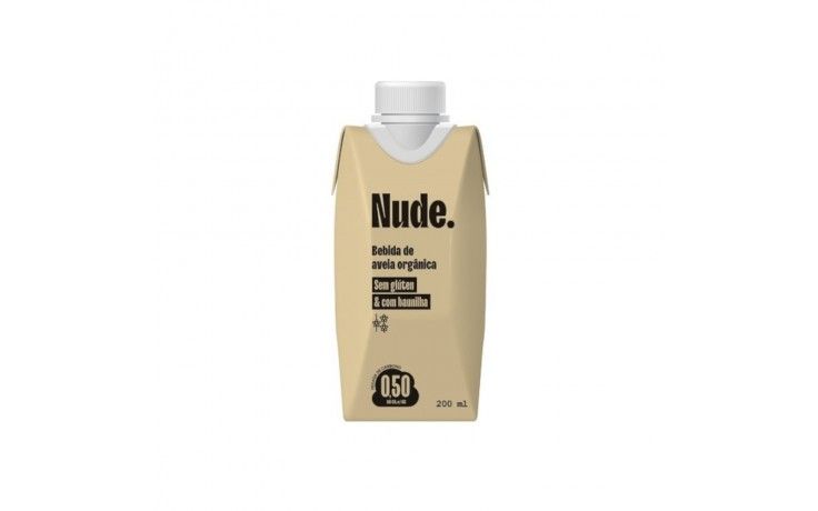 Bebida To Go Aveia Baunilha Orgânica Nude 200Ml Feliz Orgânica