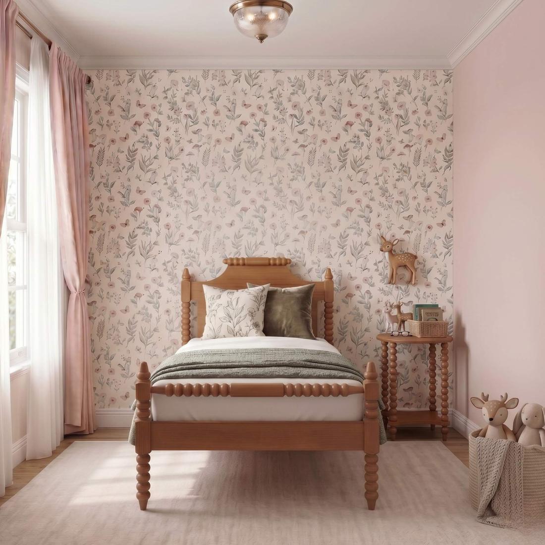 Cama de Solteiro Celine de Madeira Maciça - Avelã Cama de Solteiro Celine de Madeira Maciça - Avelã