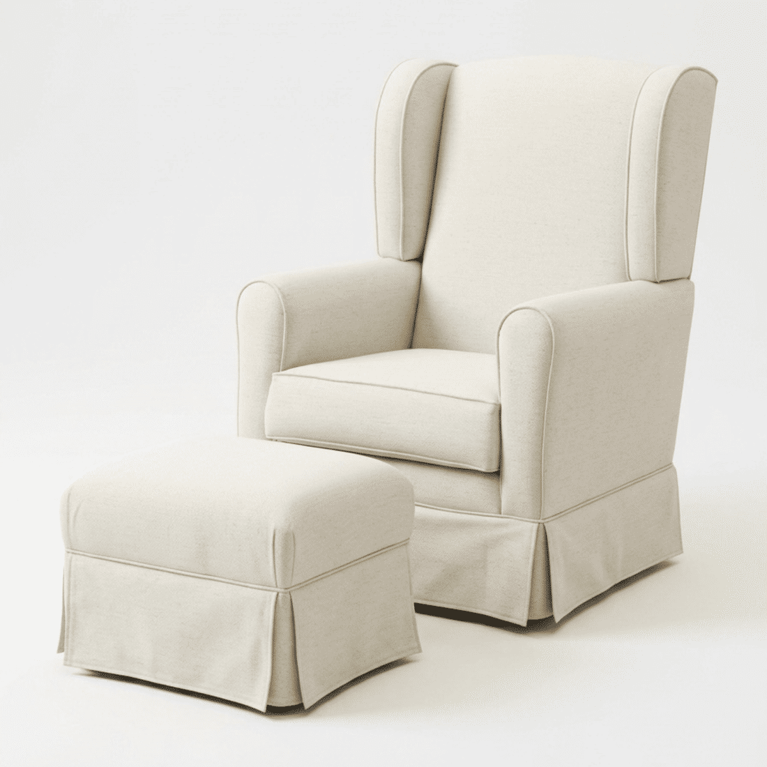 Poltrona de Amamentação Celine com Balanço Impermeável - Off White Poltrona de Amamentação Celine com Balanço Impermeável - Off White