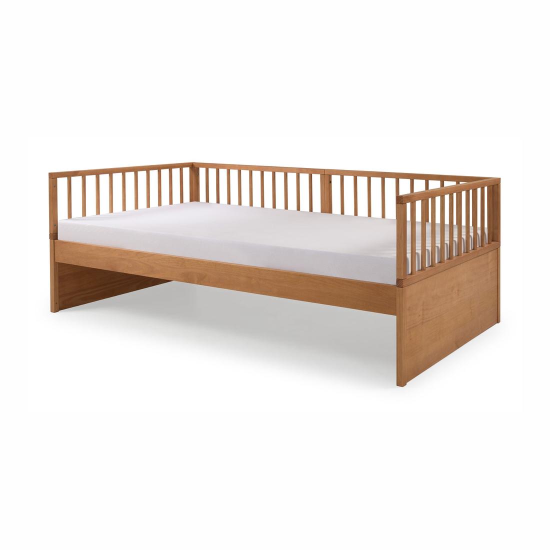 Cama Infantil Evolutiva Denver em Madeira Maciça Reflorestada Avelã Cama Infantil Evolutiva Denver em Madeira Maciça Reflorestada Avelã