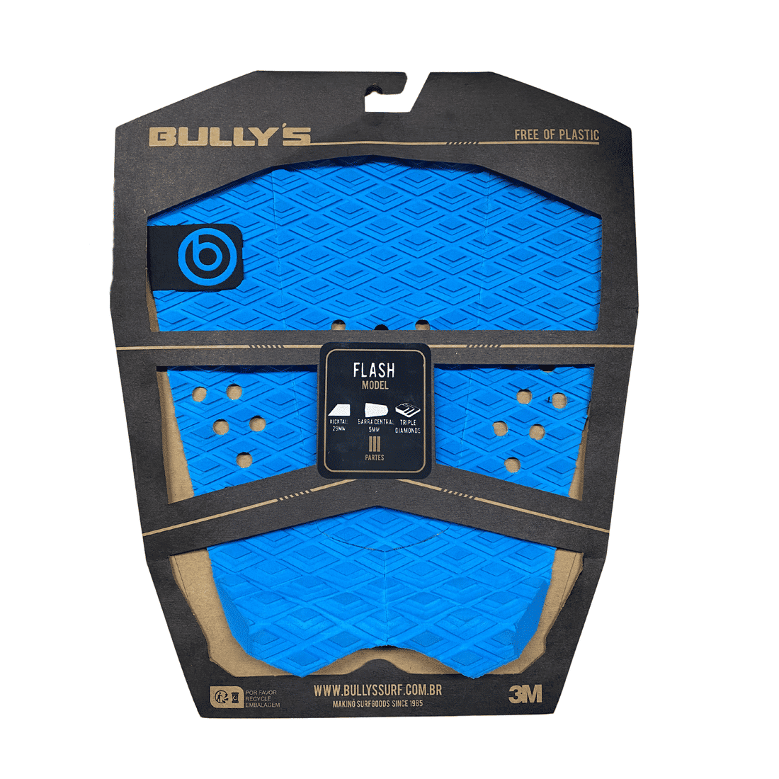 Deck Bullys Flash Azul Deck Bullys Flash Azul