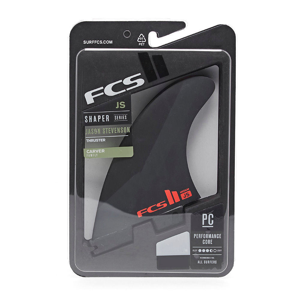 Quilhas FCS II JS PC Tri - Jason Stevenson - Medium Quilhas FCS II JS PC Tri - Jason Stevenson - Medium