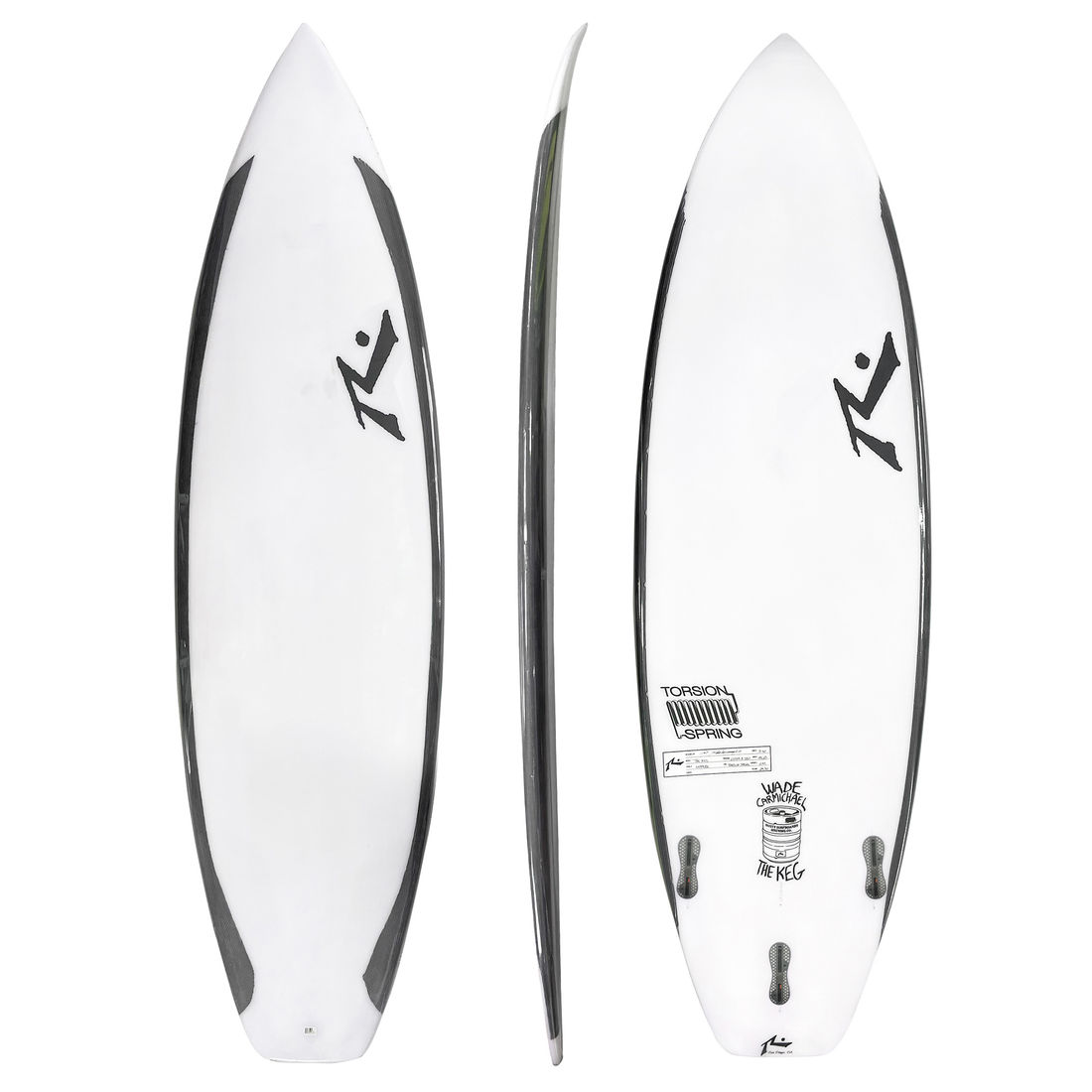 Prancha Rusty Torsion Spring The Keg - 5'11 - 33 L