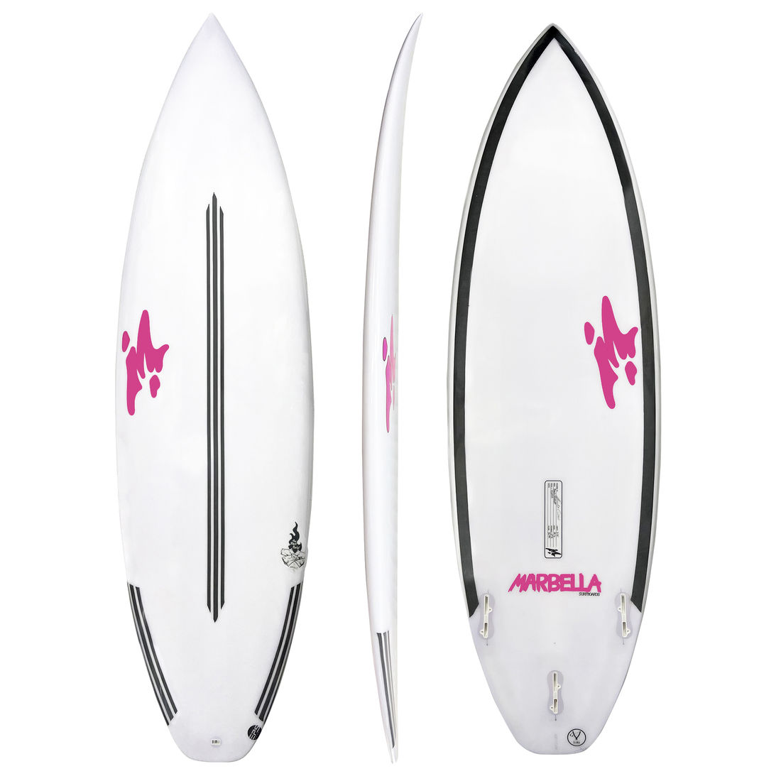Prancha Marbella Black Market 5'10 Carbon Sling 30,55 L Prancha Marbella Black Market 5'10 Carbon Sling 30,55 L