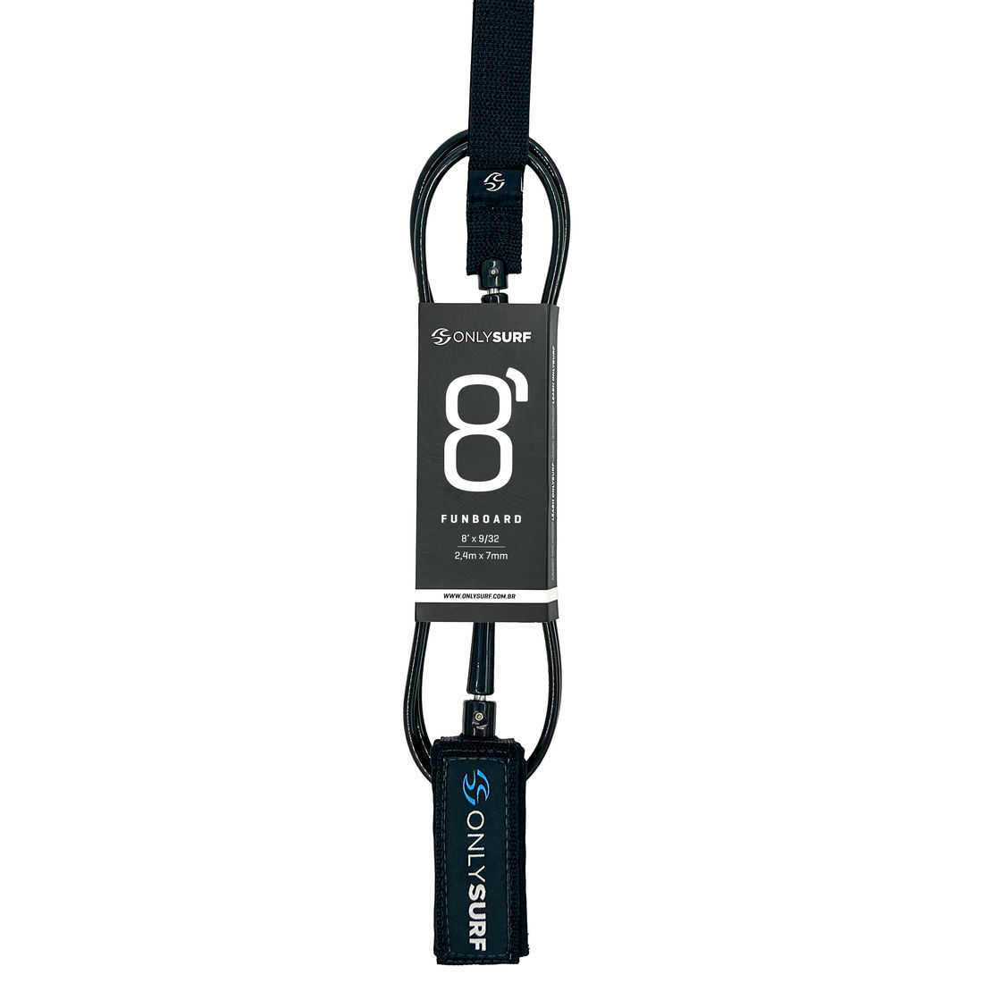 Leash Onlysurf 8' x 7 mm - One Piece Leash Onlysurf 8' x 7 mm - One Piece