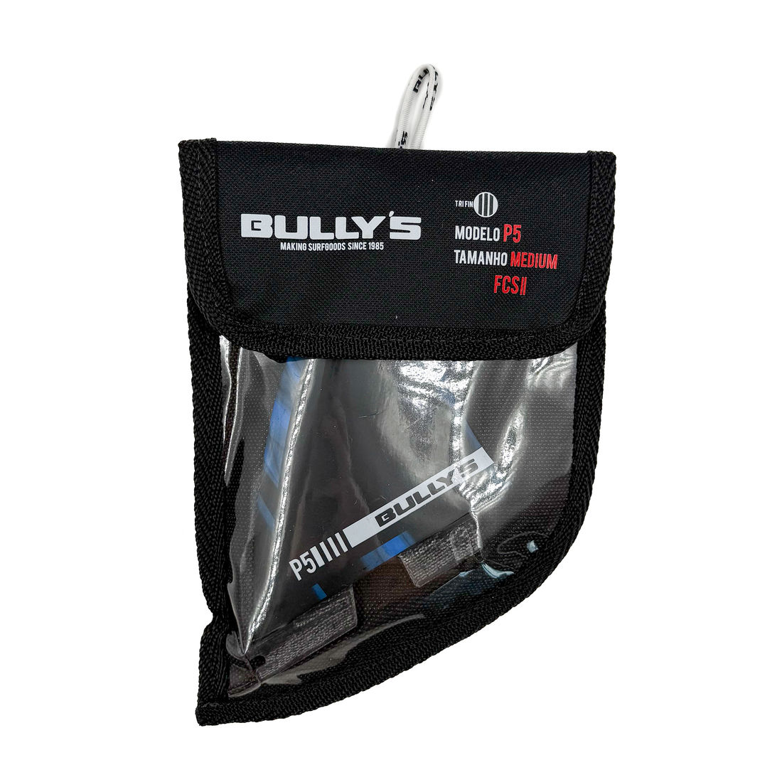 Quilhas Bullys P5 Medium Fibra - FCS II Quilhas Bullys P5 Medium Fibra - FCS II
