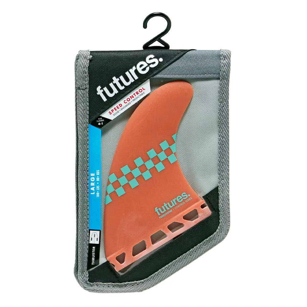 Quilhas Futures Jack Freestone Fiberglass Tri - Large Quilhas Futures Jack Freestone Fiberglass Tri - Large