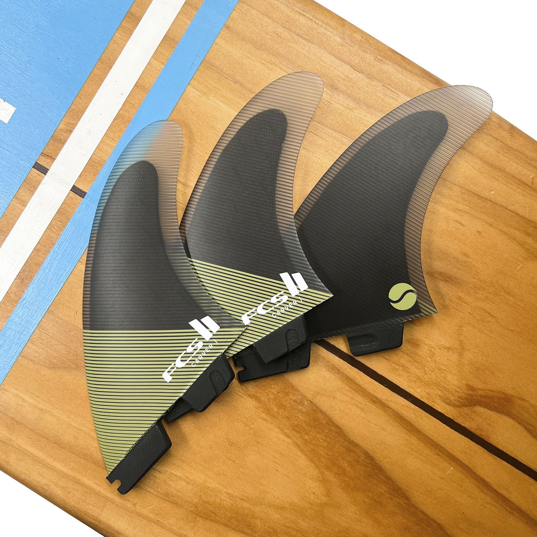 Quilhas FCS II Carver PC Tri - Large Quilhas FCS II Carver PC Tri - Large