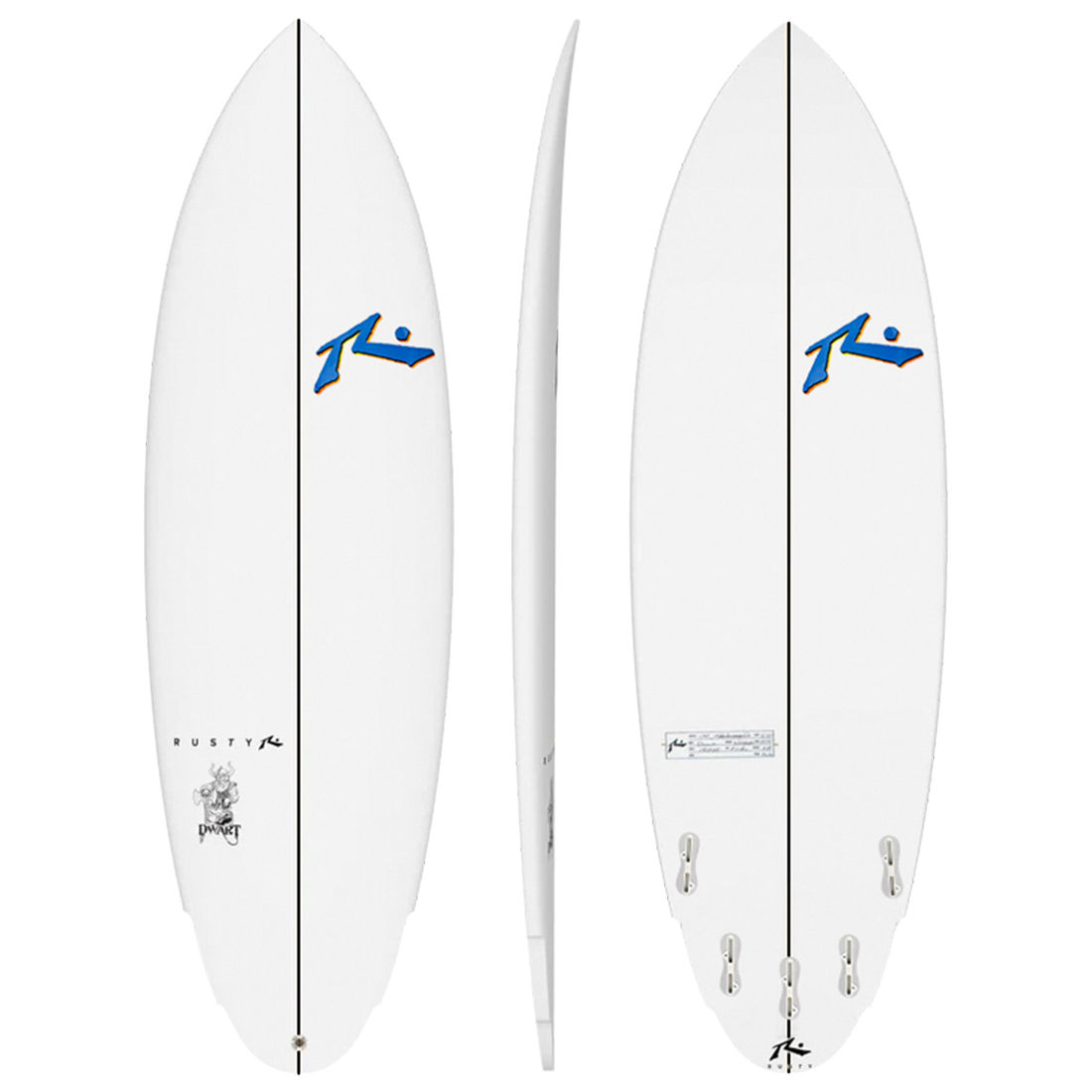 Prancha Rusty Dwart EPS/Epoxi 6'2 - 43 L Prancha Rusty Dwart EPS/Epoxi 6'2 - 43 L