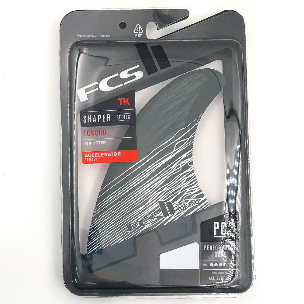 Quilhas FCS II Tokoro PC Tri - Medium - OnlySurf