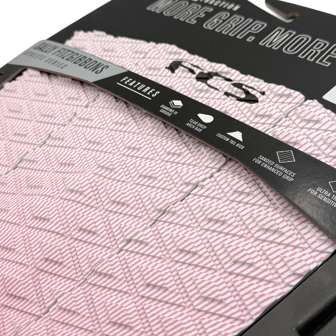 Deck FCS Sally Fitzgibbons White Dusty Pink Deck FCS Sally Fitzgibbons White Dusty Pink