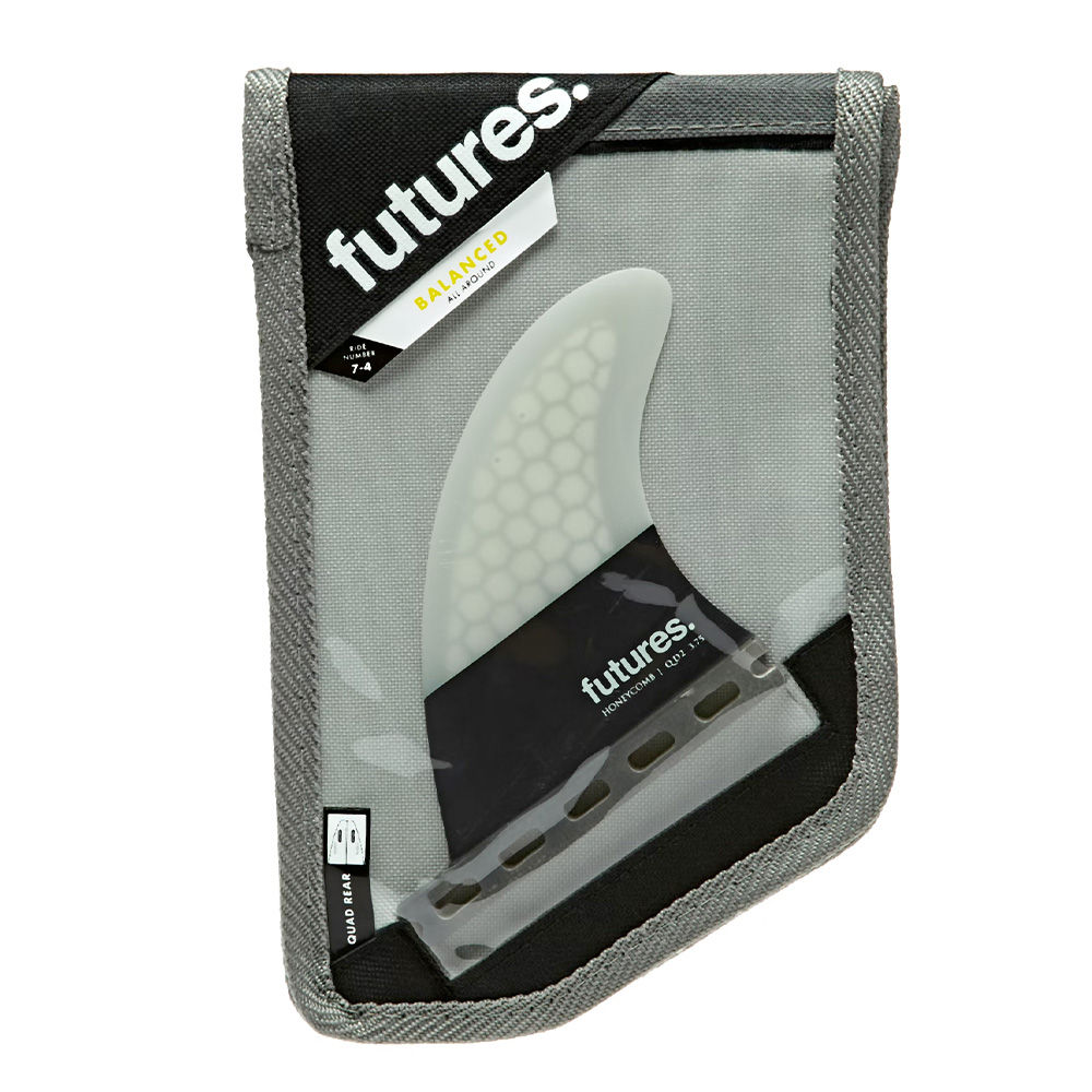 Quilhas Futures Estabilizadoras Tras Quadri QD2 3.75 Flat - Small