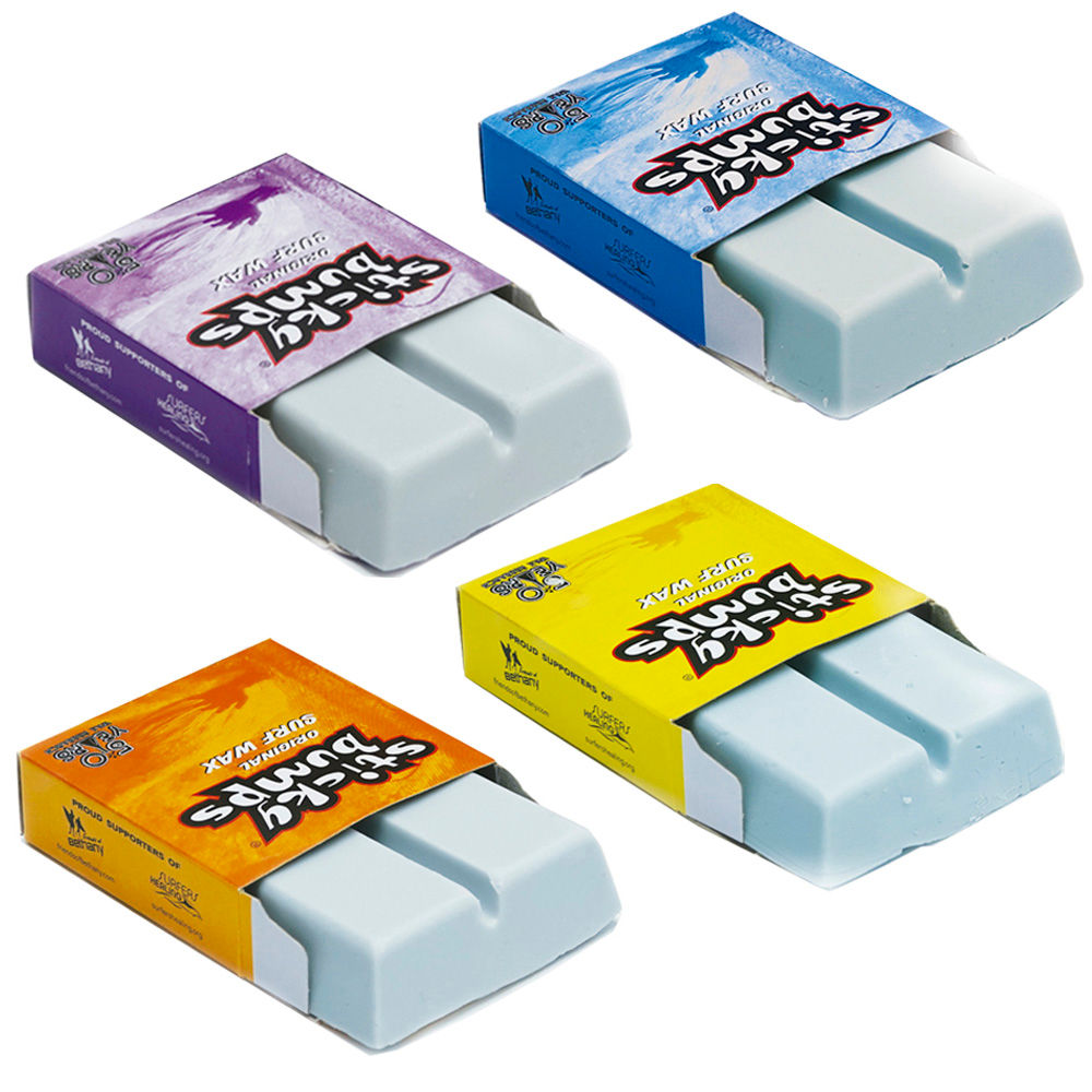 Sticky Bumps Surf Wax Bundle - 6x Cool/Cold + 2x Basecoat + Kamm
