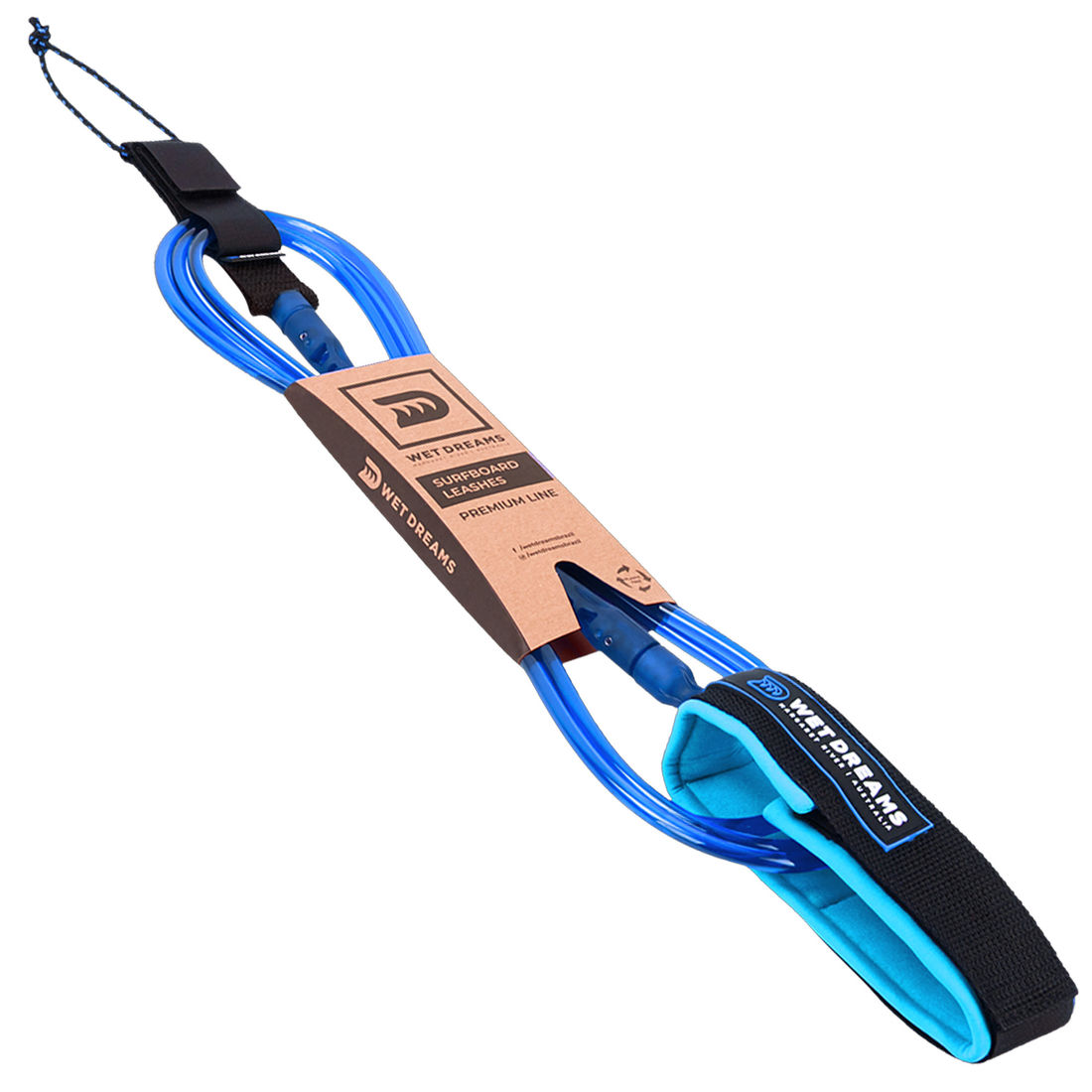 Leash Wet Dreams 9' x 6 mm - Premium Longboard Joelho - OnlySurf