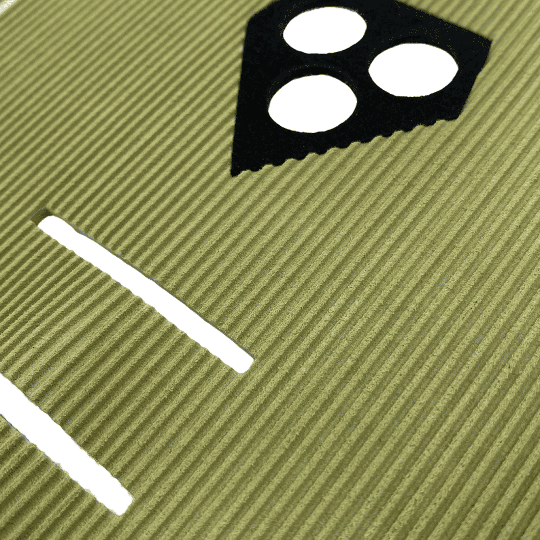 Deck Gorilla - Skinny Three Bay Leaf Black Deck Gorilla - Skinny Three Bay Leaf Black