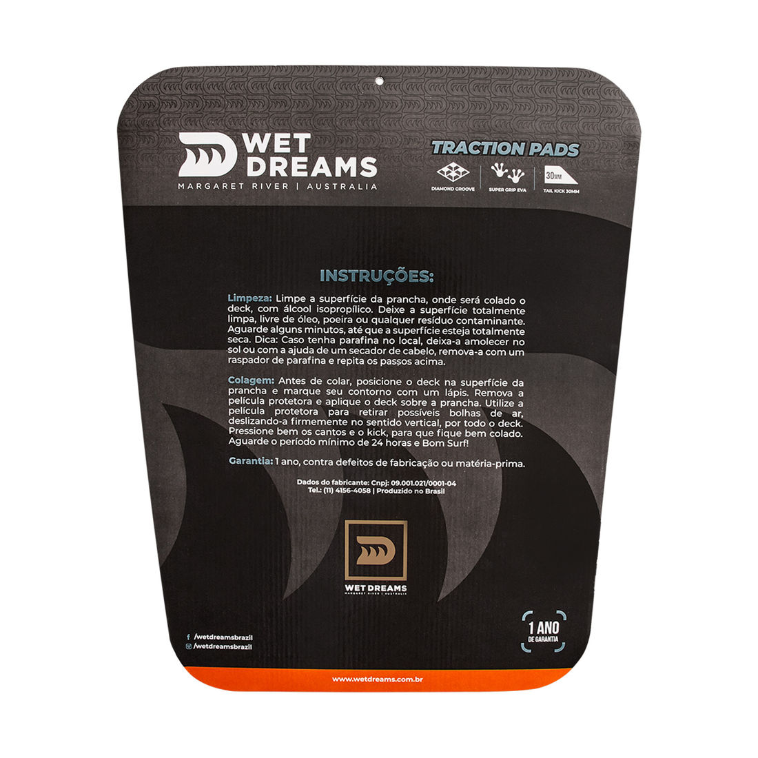 Deck Wet Dreams Snapper Fresado Rocks Azul