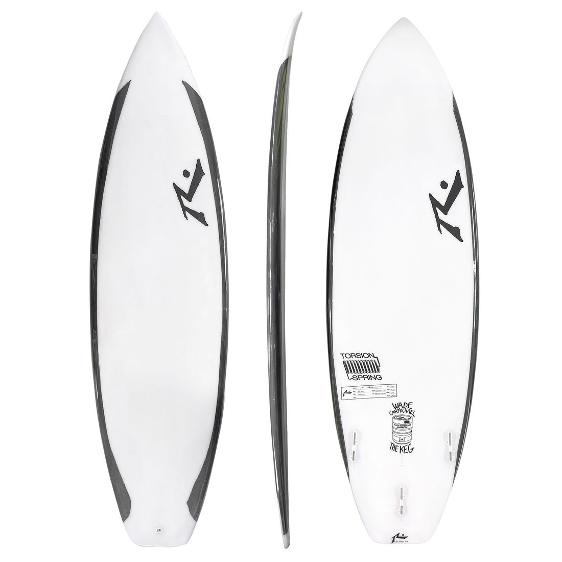 Prancha Rusty Torsion Spring The Keg - 5'11 - 33 L Prancha Rusty Torsion Spring The Keg - 5'11 - 33 L