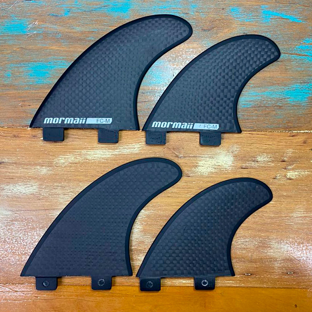 Quilhas Mormaii Quad Full Carbon Medium (Quadriquilha)