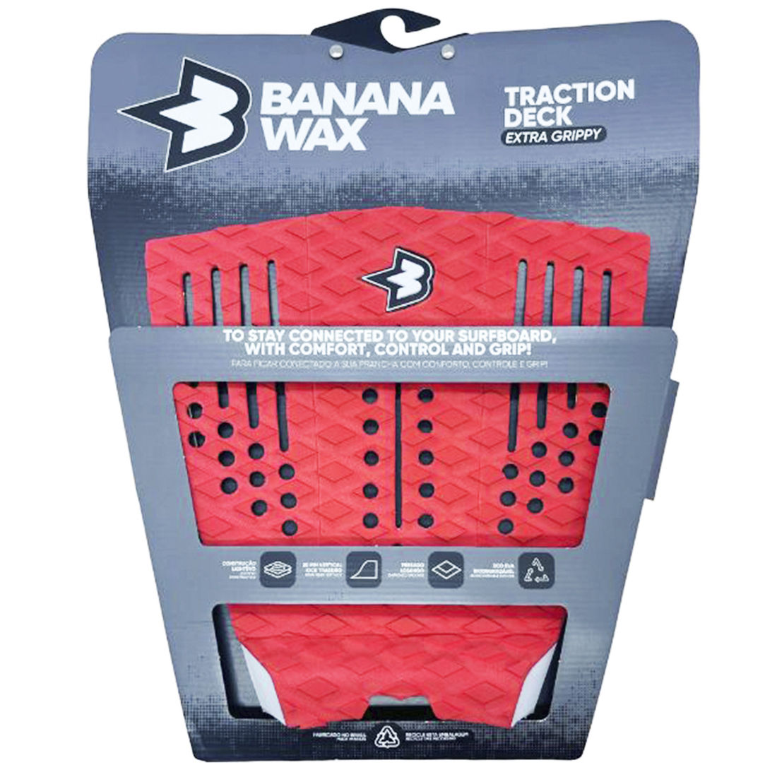 Deck Banana Wax BWX1 Fresado Vermelho Deck Banana Wax BWX1 Fresado Vermelho