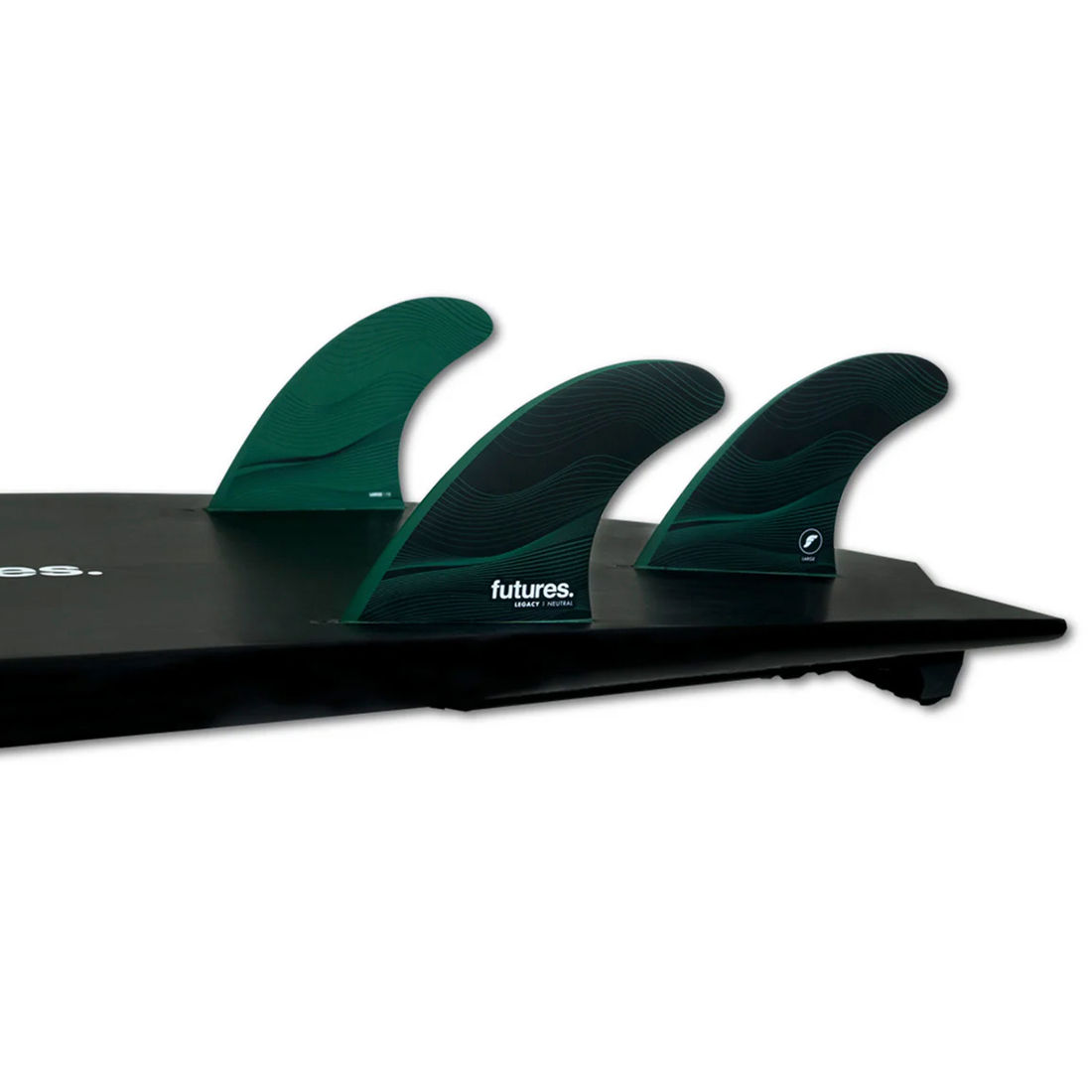Quilhas Futures F8 Legacy Honeycomb Tri - Large Quilhas Futures F8 Legacy Honeycomb Tri - Large
