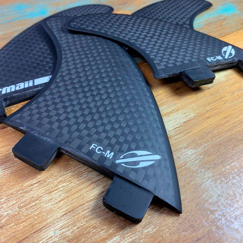 Quilhas Mormaii Quad Full Carbon Medium (Quadriquilha)