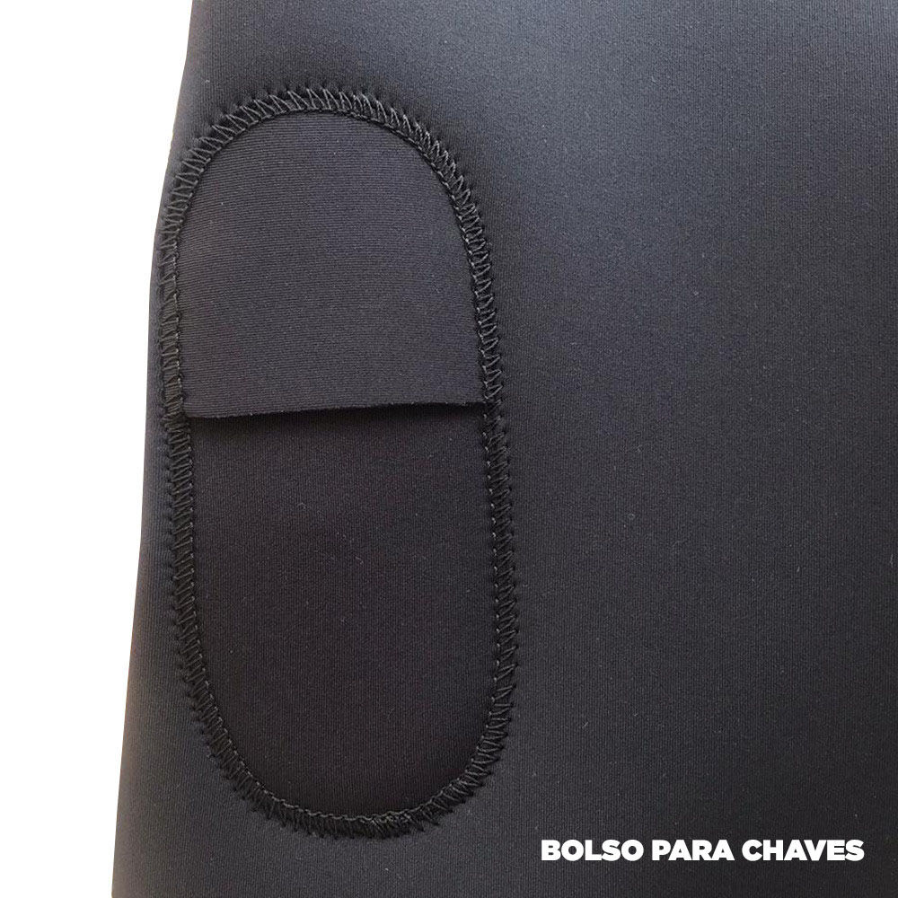 Short John Mormaii Manga Longa Flexxxa Pro 2 mm Chestzip Vedado