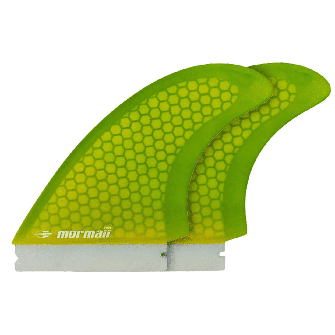 Quilhas Mormaii Biquilha Twin Glass Verde - Encaixe Futures