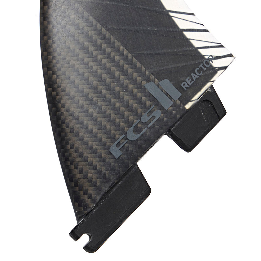 Quilhas FCS II Reactor PC Carbon Tri - Medium Quilhas FCS II Reactor PC Carbon Tri - Medium