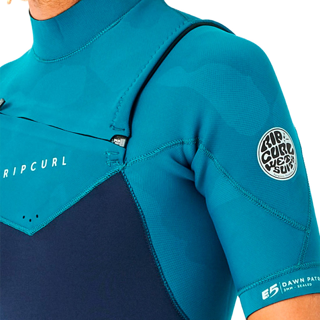 Short John Rip Curl Manga Curta Dawn Patrol 2 mm Vedado - OnlySurf