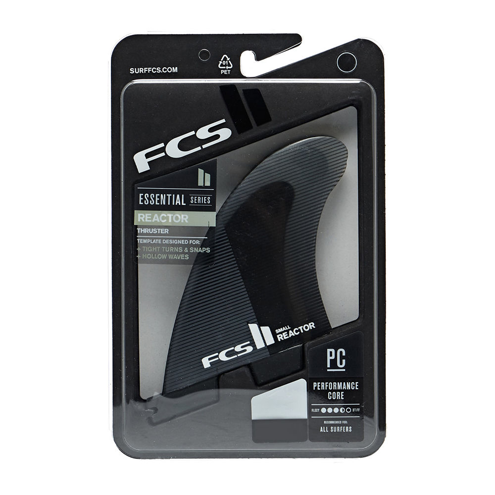 Quilhas FCS II Reactor PC Tri - Medium - OnlySurf