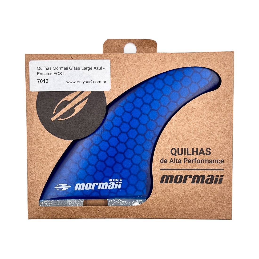 Quilhas Mormaii Glass Large Azul (FCS 2)