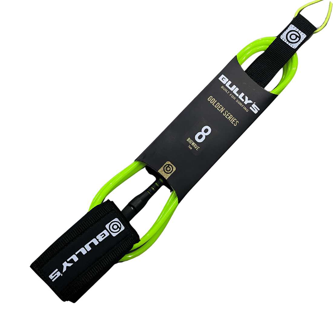 Leash Bullys 8' x 7 mm - Golden Series - OnlySurf