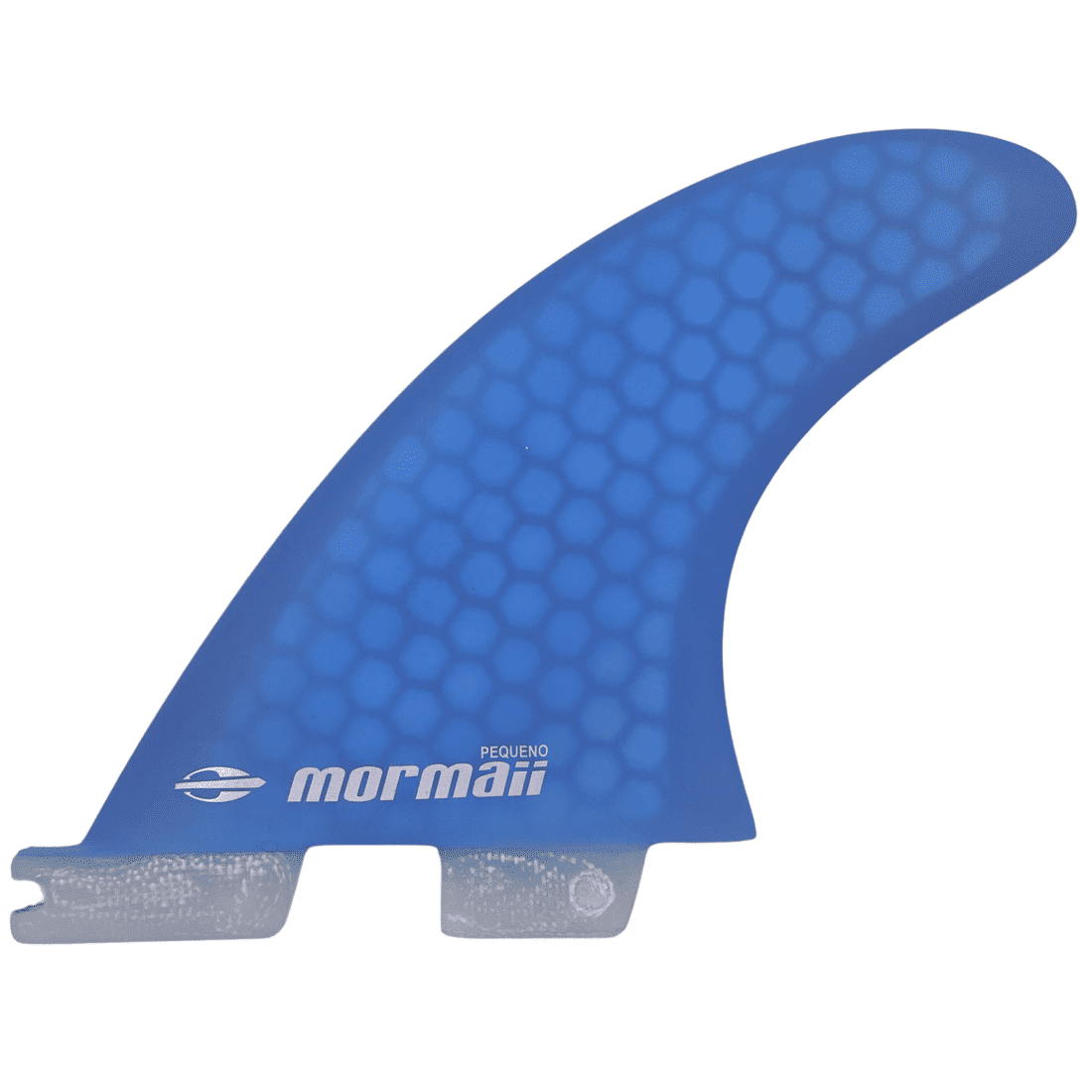 Quilhas Mormaii Glass Small Azul - Encaixe FCS II Quilhas Mormaii Glass Small Azul - Encaixe FCS II