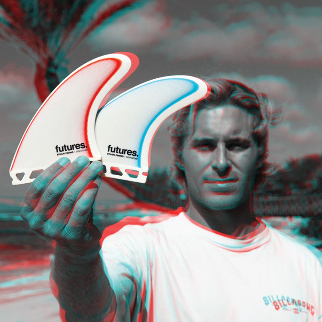 Quilhas Futures Ethan Ewing Fiberglass - Tri Large Quilhas Futures Ethan Ewing Fiberglass - Tri Large