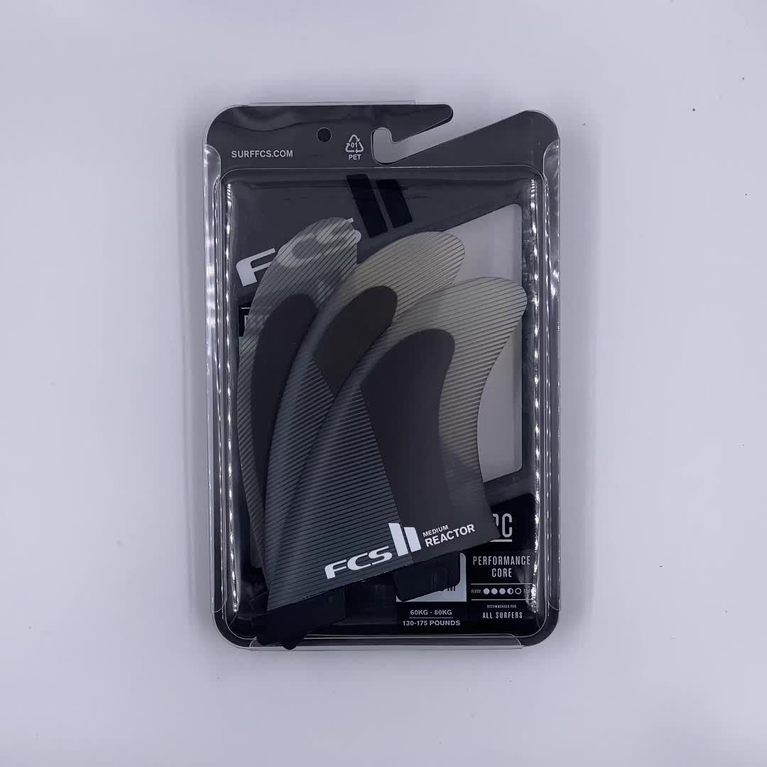 Quilhas FCS II Reactor PC Tri - Medium - OnlySurf