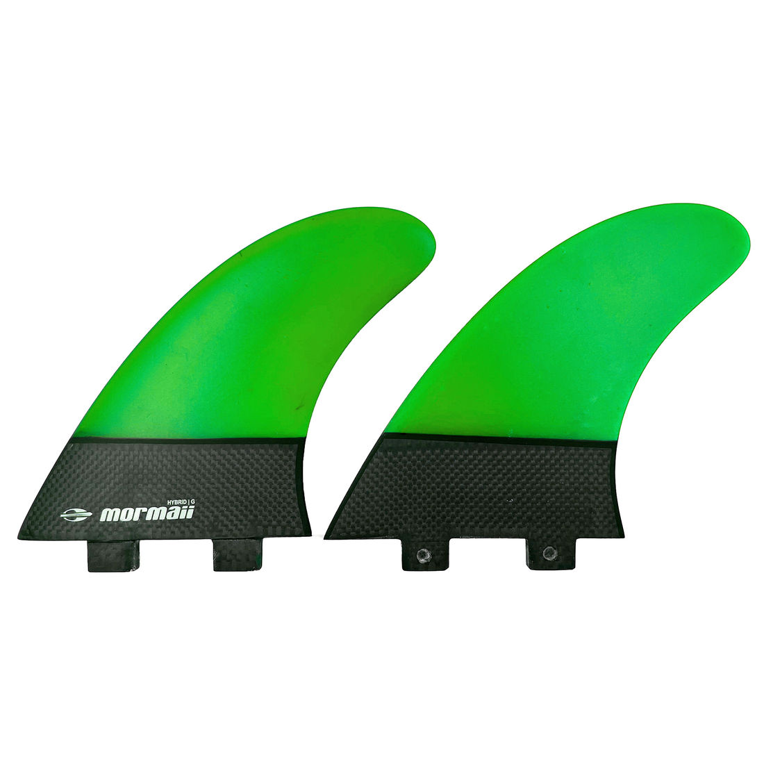 Quilhas Mormaii Biquilha Twin Hybrid XL Verde