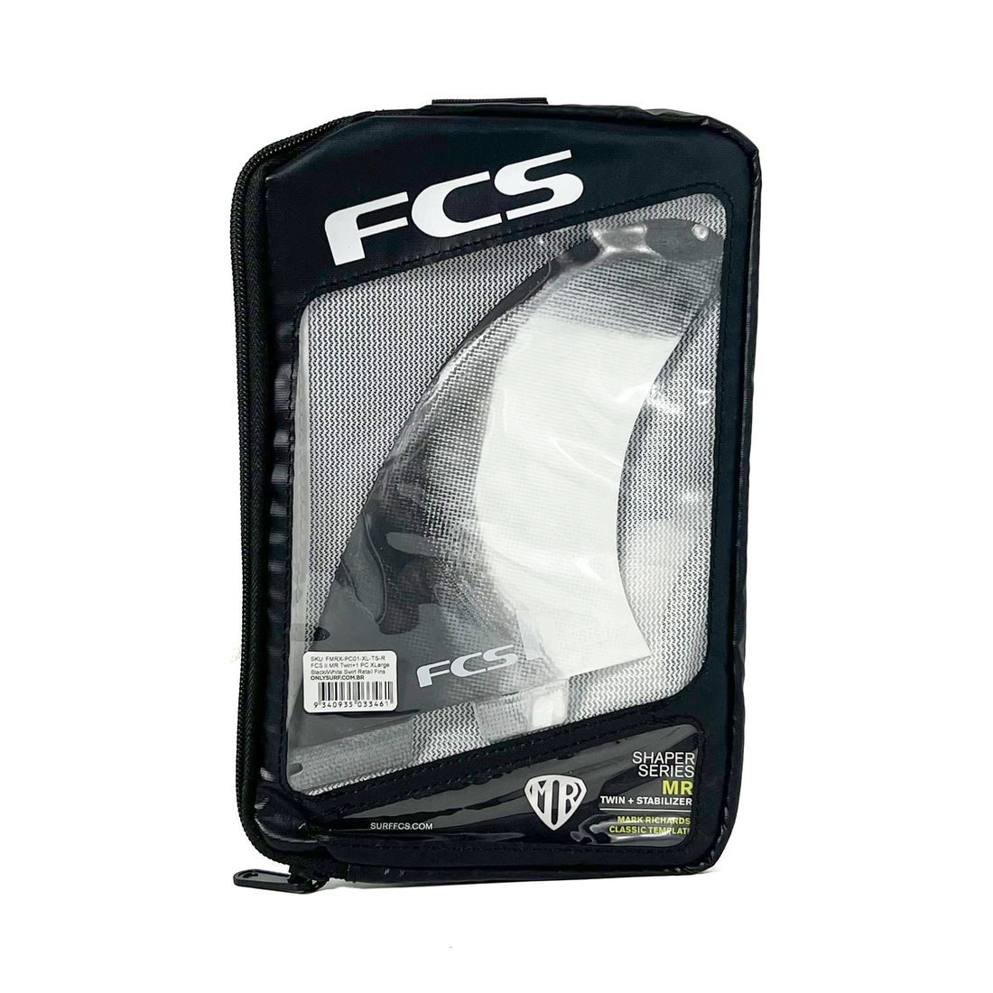 Quilhas FCS II MR Twin PC - Biquilha + Estabilizador - XL
