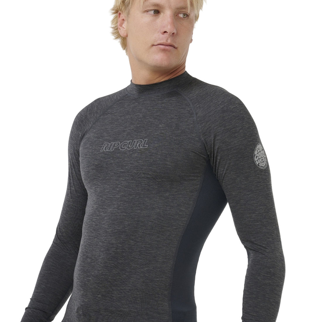 Camisa Lycra Rip Curl Dawn Patrol Performance UV 50+ Black Marle