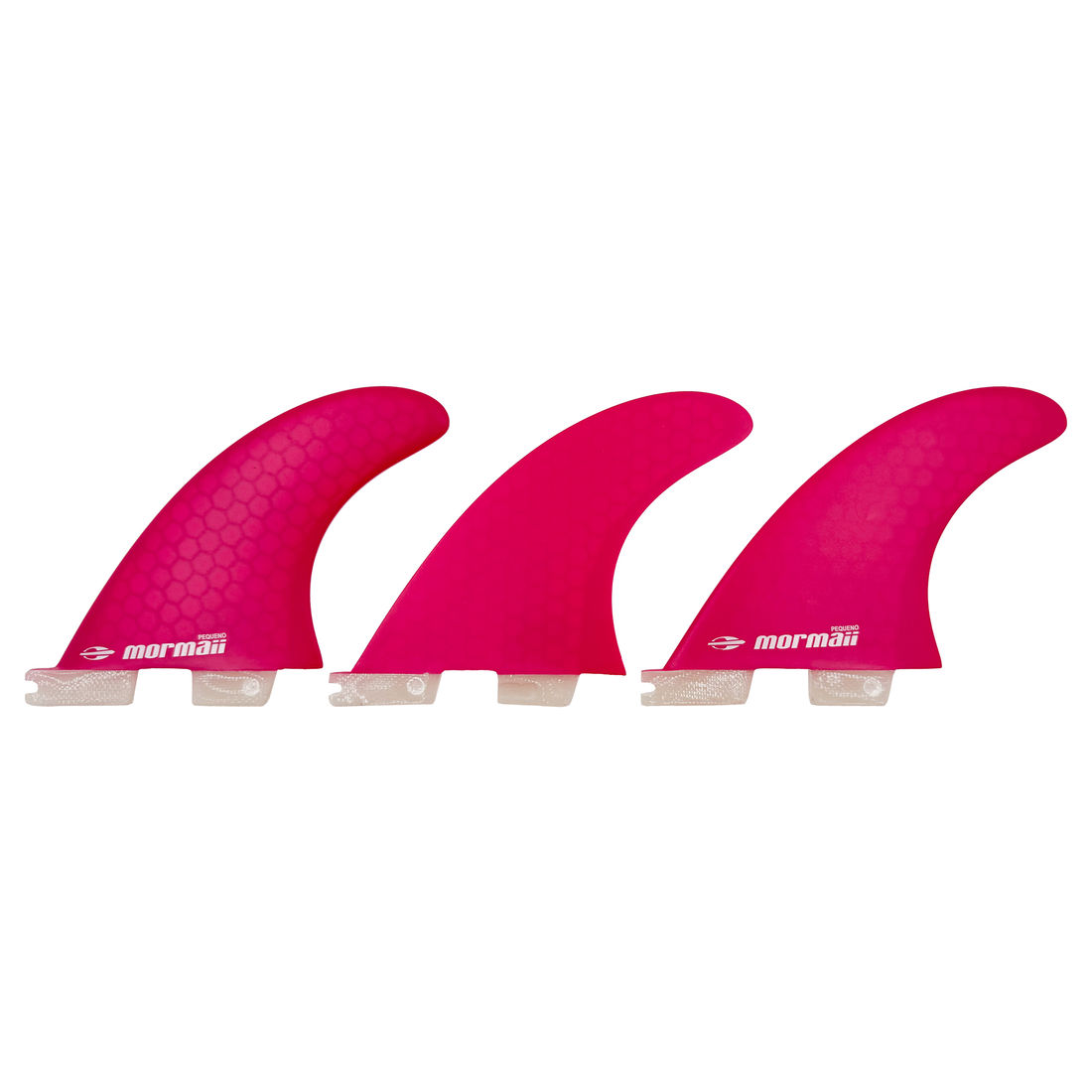 Quilhas Mormaii Glass Small Rosa - Encaixe FCS II Quilhas Mormaii Glass Small Rosa - Encaixe FCS II