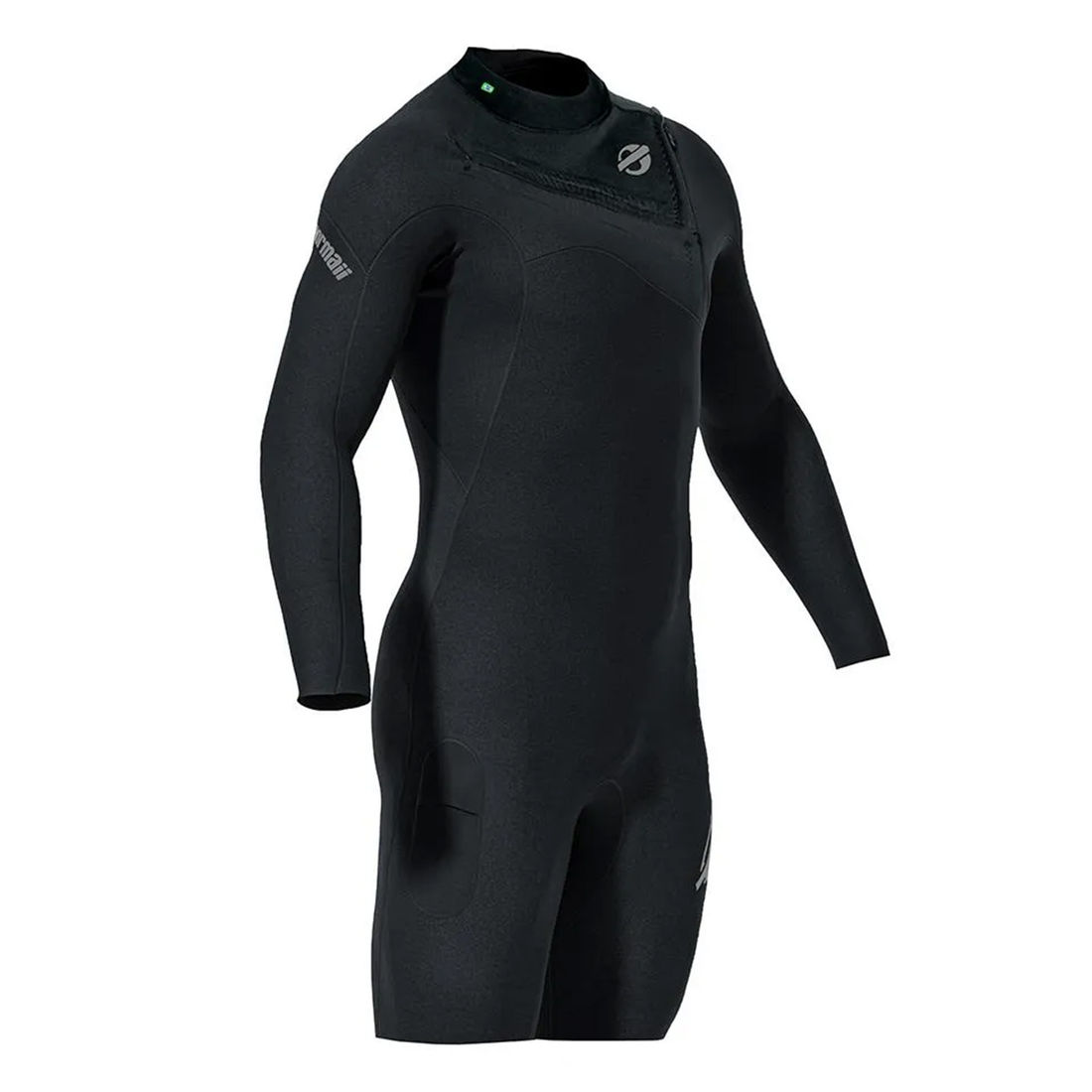 Short John Mormaii Manga Longa Flexxxa Pro 2 mm Chestzip Vedado