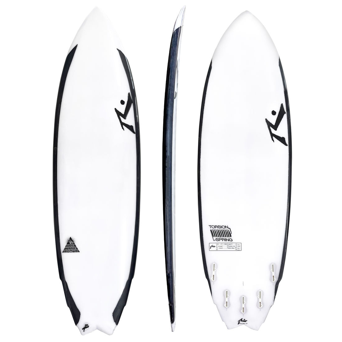 Prancha Rusty Torsion Spring Illuminati 6'2 - 39,3L