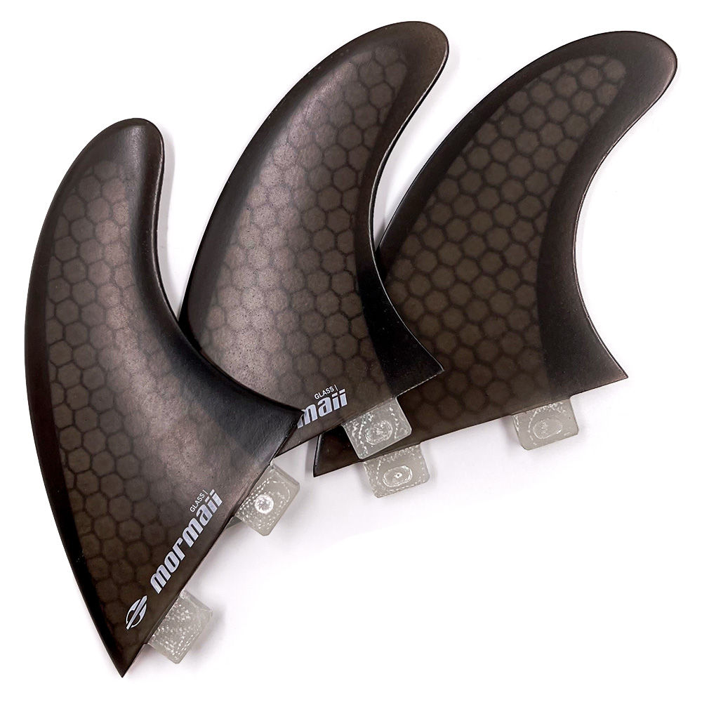 Quilhas Mormaii Glass Medium Preto