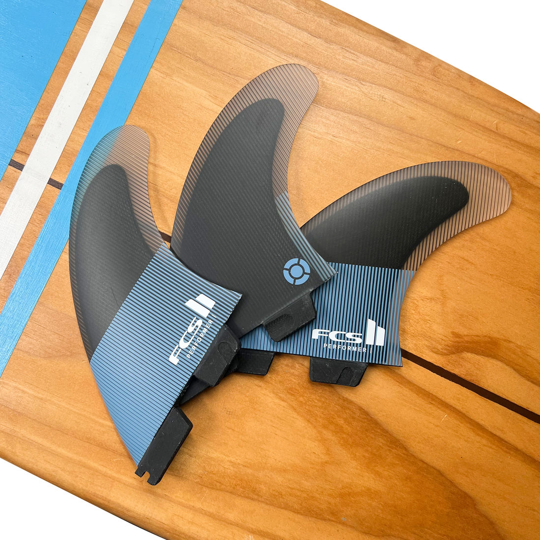 Quilhas FCS II Performer PC Tri - Small Quilhas FCS II Performer PC Tri - Small