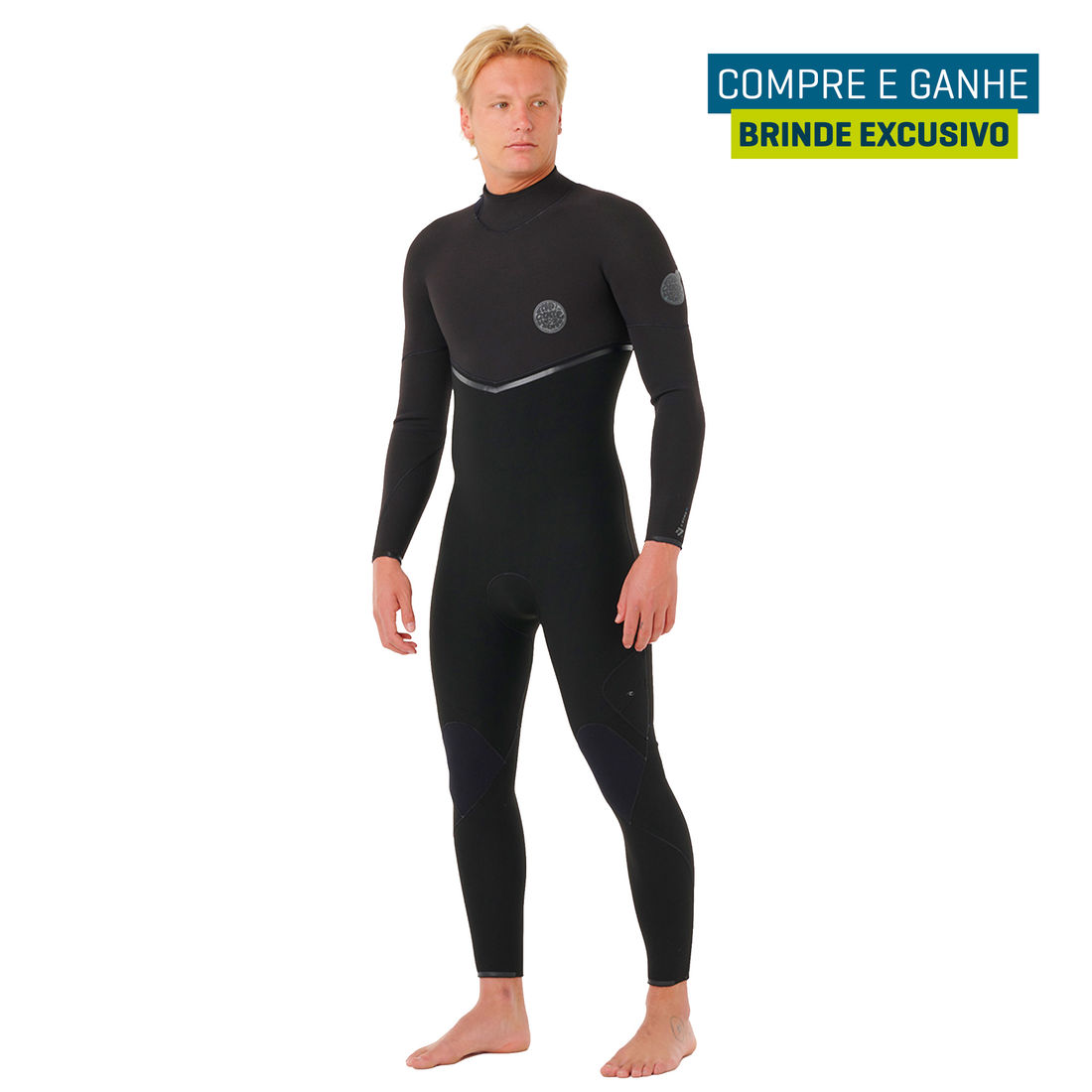 Long John Rip Curl E-Bomb E7 3/2mm Back Zip Vedado - 2026 Long John Rip Curl E-Bomb E7 3/2mm Back Zip Vedado - 2026