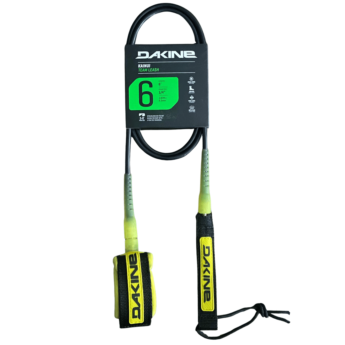 Leash Dakine 6' x 6,5 mm - Kainui Team - OnlySurf