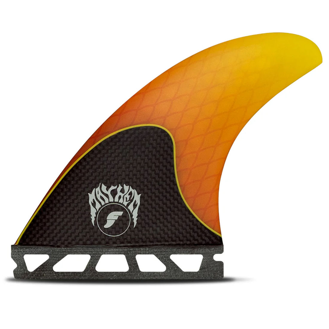 Quilhas Futures Mayhem Honeycomb + Carbon Tri - Small Quilhas Futures Mayhem Honeycomb + Carbon Tri - Small