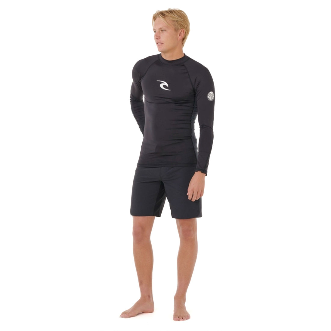Camisa Lycra Rip Curl Waves UV UPF Manga Longa - Importada