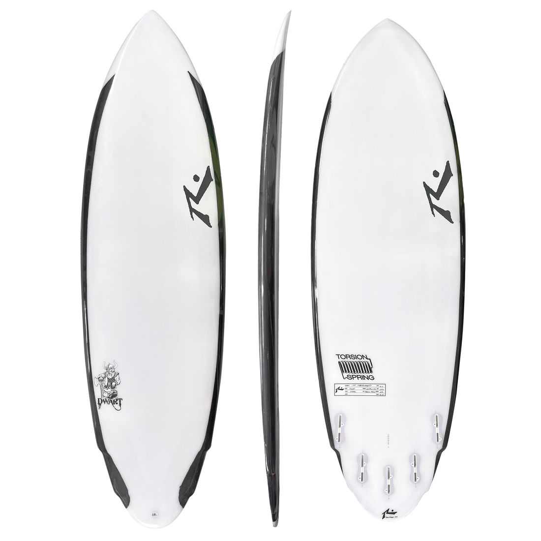 Prancha Rusty Torsion Spring Dwart 5'10 - 37 L