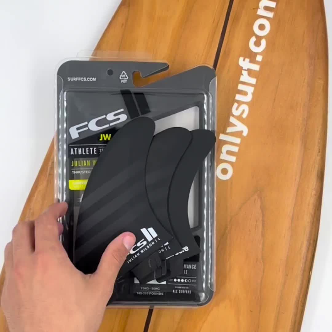 Quilhas FCS II JW PC Tri - Julian Wilson - Large - OnlySurf