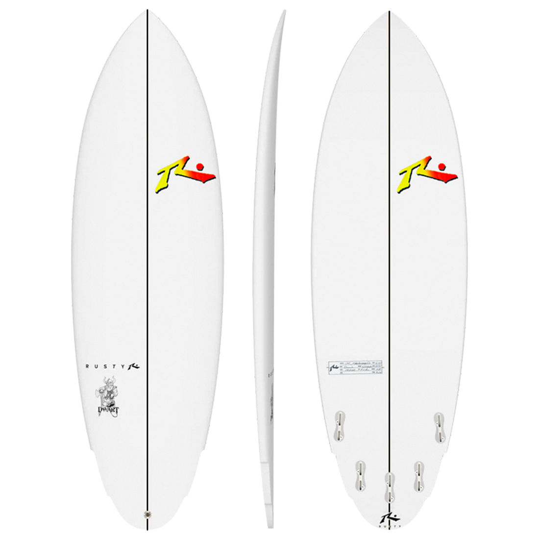 Prancha Rusty Dwart EPS/Epoxi 6'6 - 48,6 L Prancha Rusty Dwart EPS/Epoxi 6'6 - 48,6 L